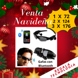 GAFAS DEPORTIVAS CON AUDIFONOS BLUETOOTH