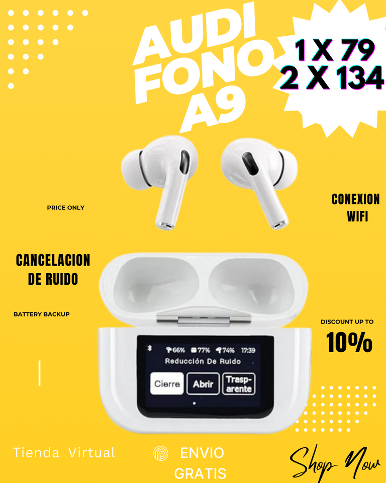 AUDIFONO A9 PRO