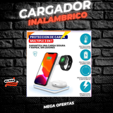 CARGADOR INALAMBRICO 3 EN 1 PRO