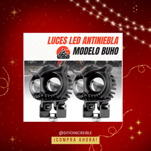 LUZ LED ANTINIEBLA MODELO BUHO PRO