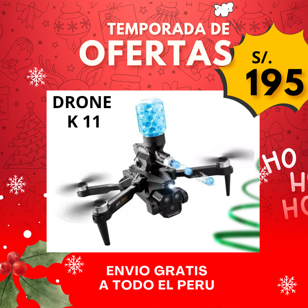 DRONE K11   MAX  4K - Lanzador Bolas de Gel
